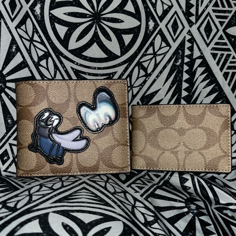 Coach x Disney Snow White Patch Set Wallet and ID Card insert NWT